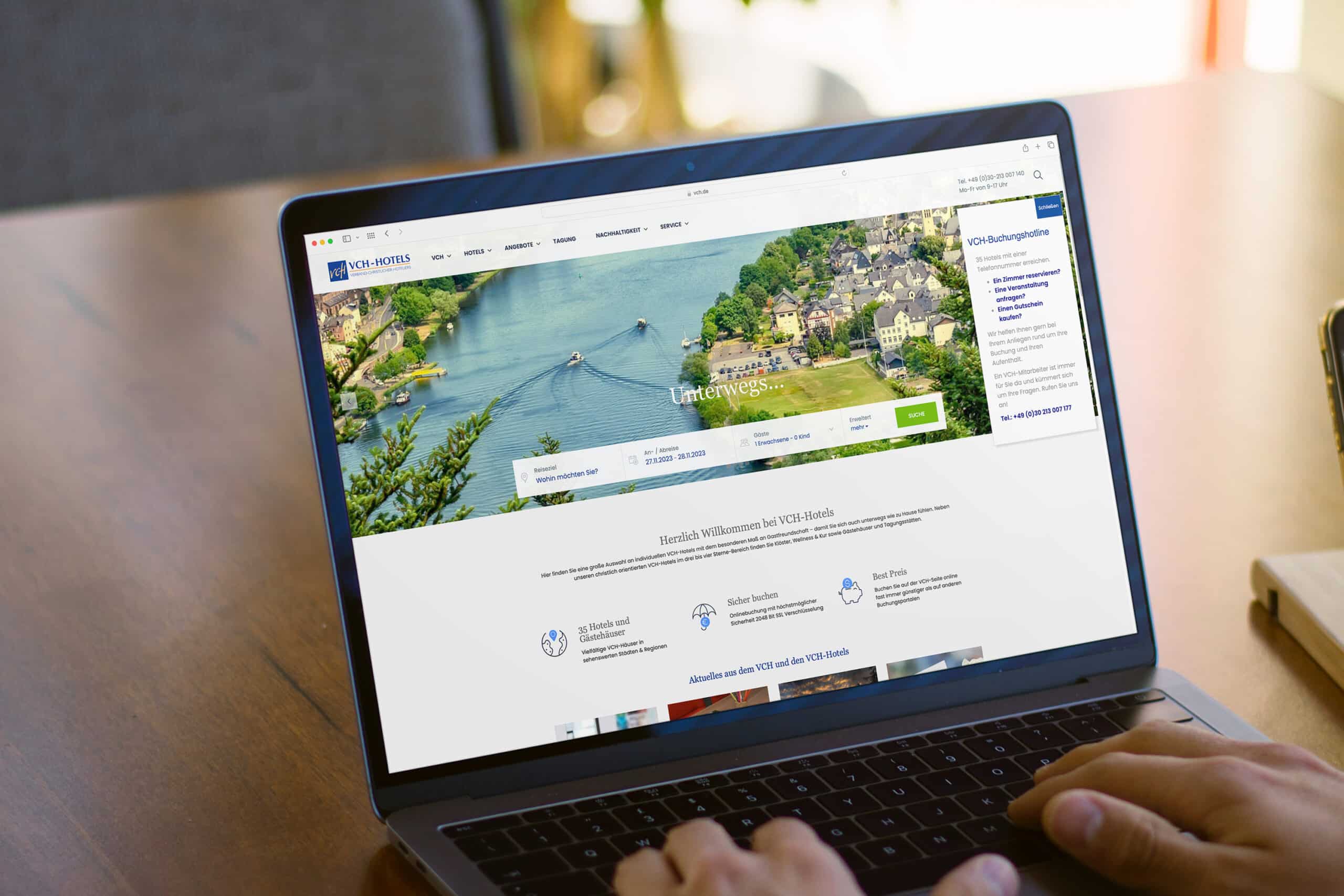 2G Media & Marketing Glonn Webdesign Ebersberg Buchungssystem VCH