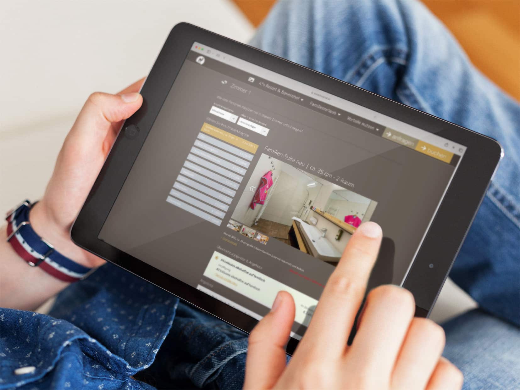 Responsive Webdesign mit CMS und Buchungsintegration für Petschnighof von 2G Media & Marketing in Glonn