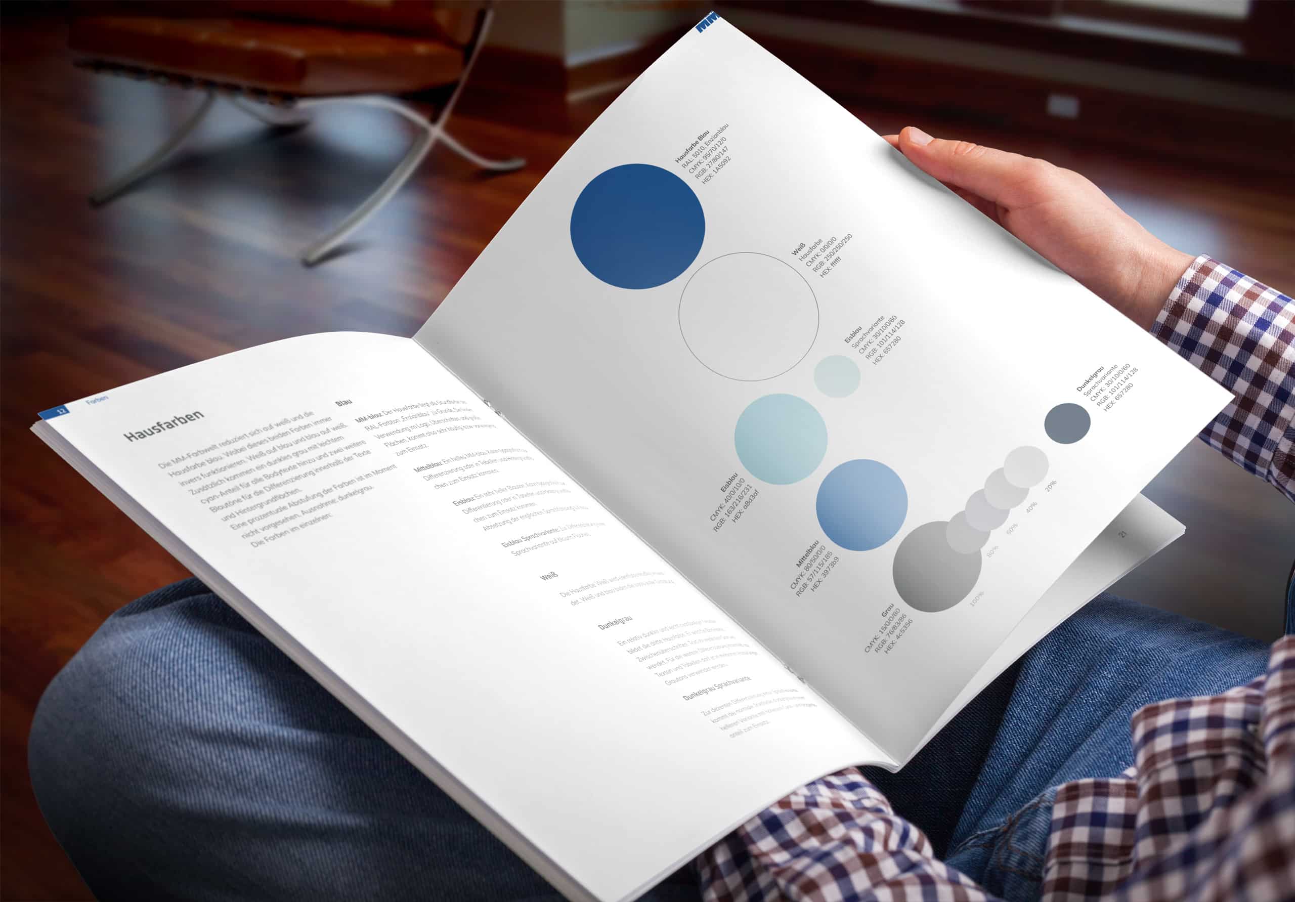 Corporate Design Manual 2G Media & Marketing Glonn CD CI Reinzeichnung Mediengestaltung Satzstudio Ebersberg Werbeagentur