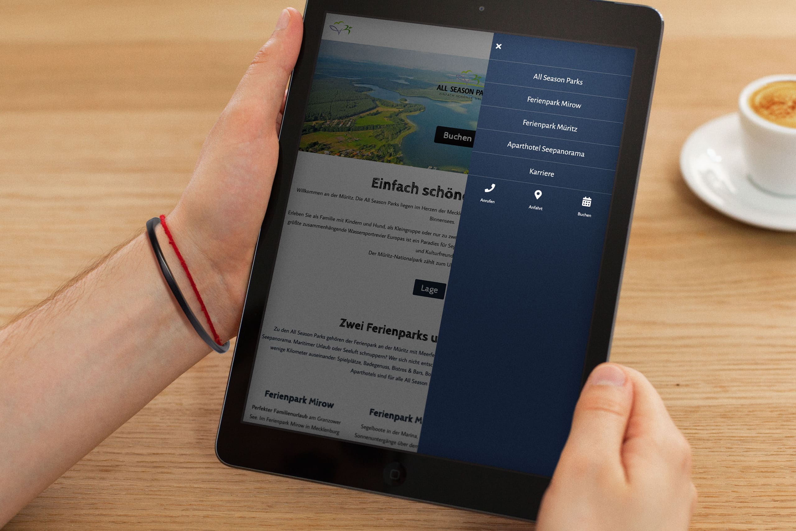 2G Media Agentur Werbeagentur Glonn Webdesign Responsive Tablet