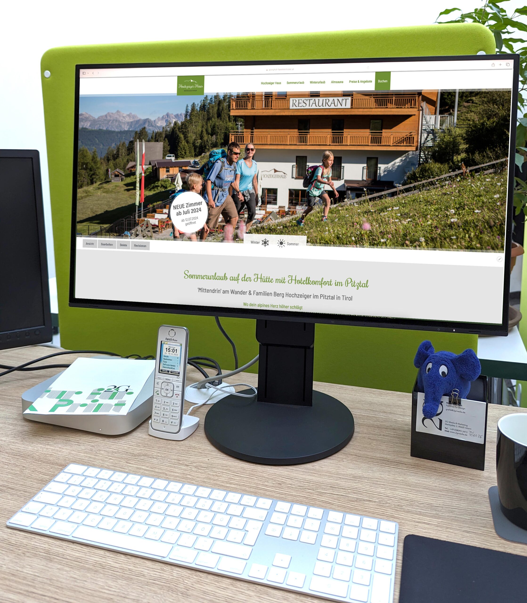 Webdesign Agentur 2G Media Glonn Programmierung Drupal WordPress CMS Beispiel